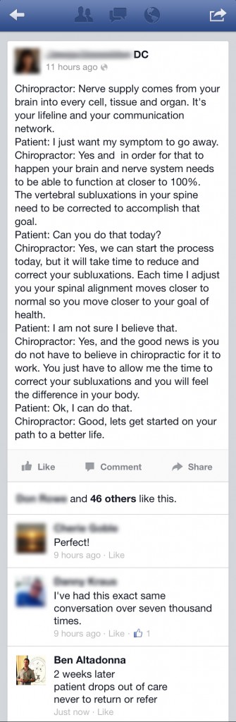 ben altadonna chiropractic marketing ideas